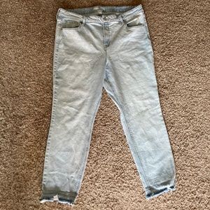 Old Navy Power Straight High Rise Jeans